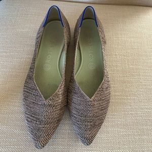 EUC Rothy’s Stardust Points sz 10.5